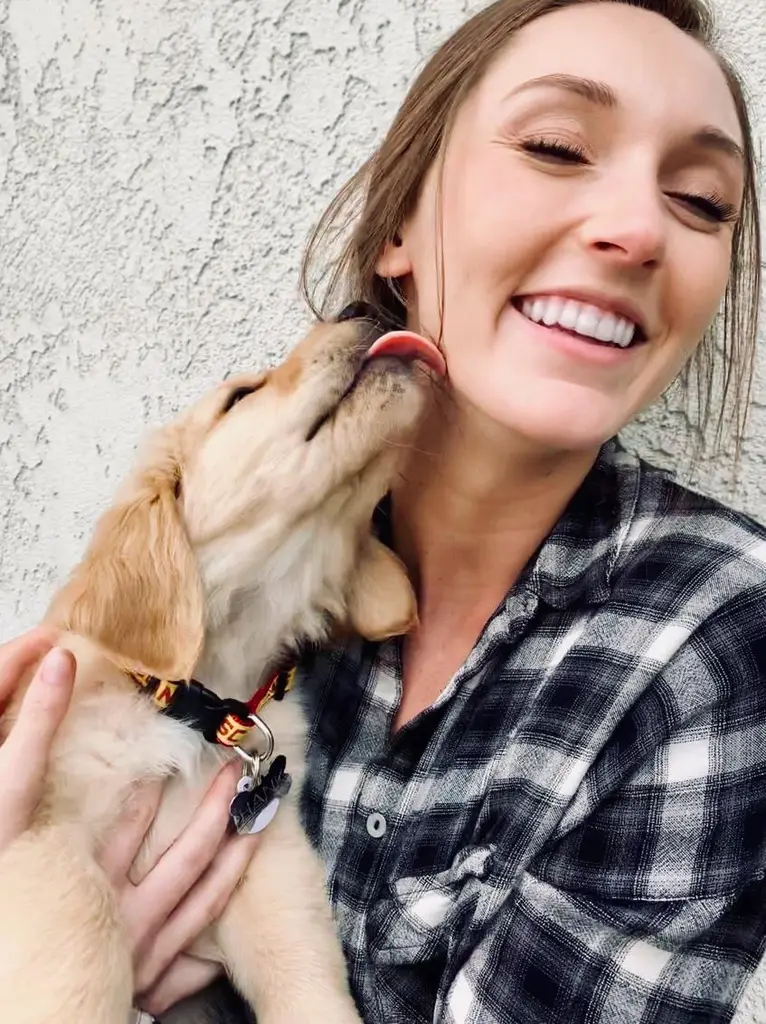 Puppy kisses